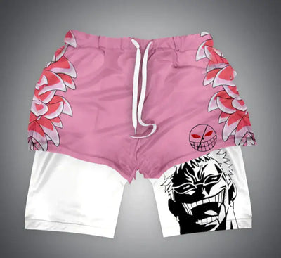 Anime Berserk 2 in 1 Gym Shorts