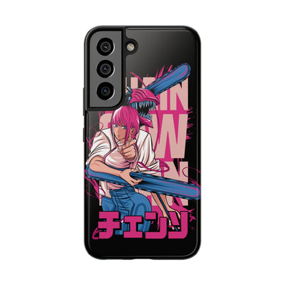 Chainsaw Pink-Phone Cases