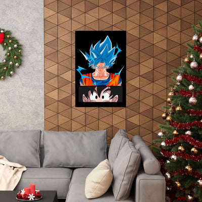 Goku Blue Saiyan-Poster