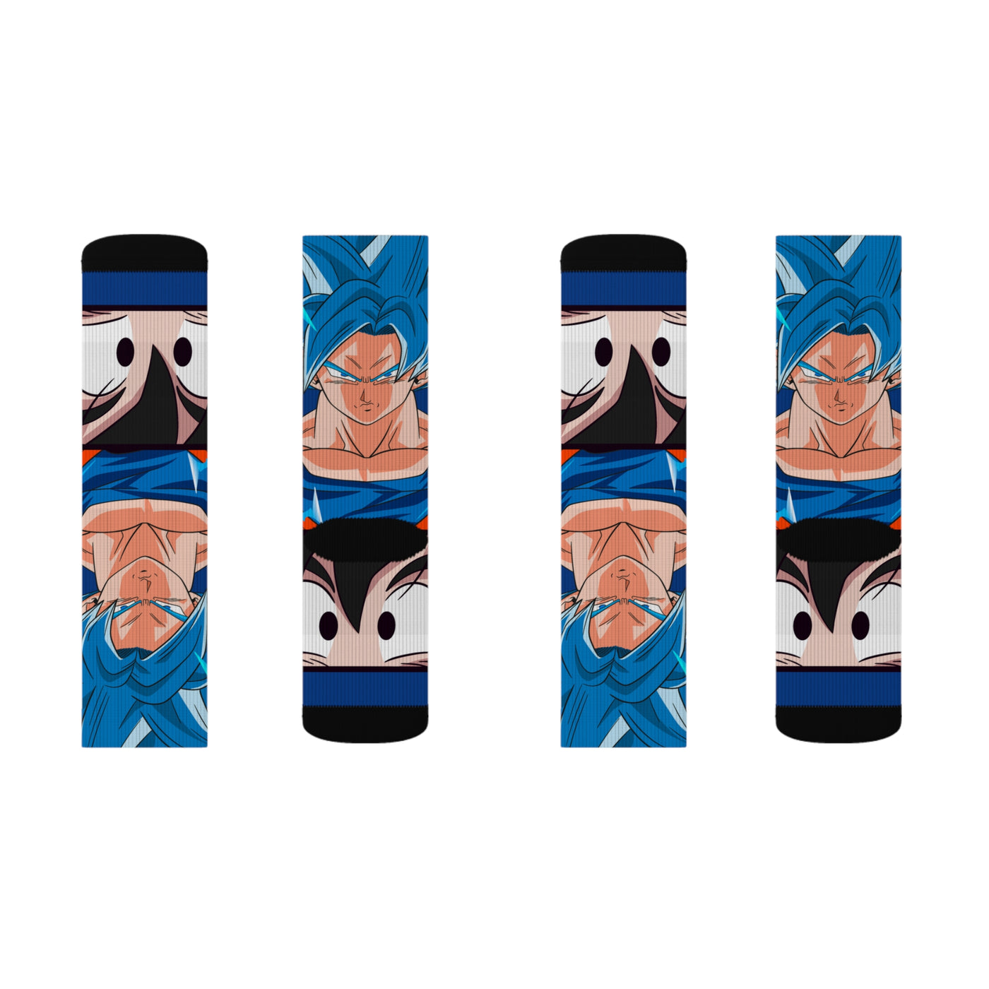 Goku Blue Saiyan-Socks