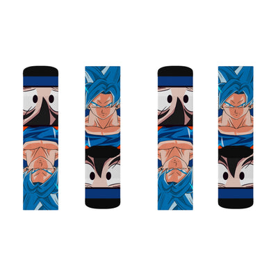 Goku Blue Saiyan-Socks