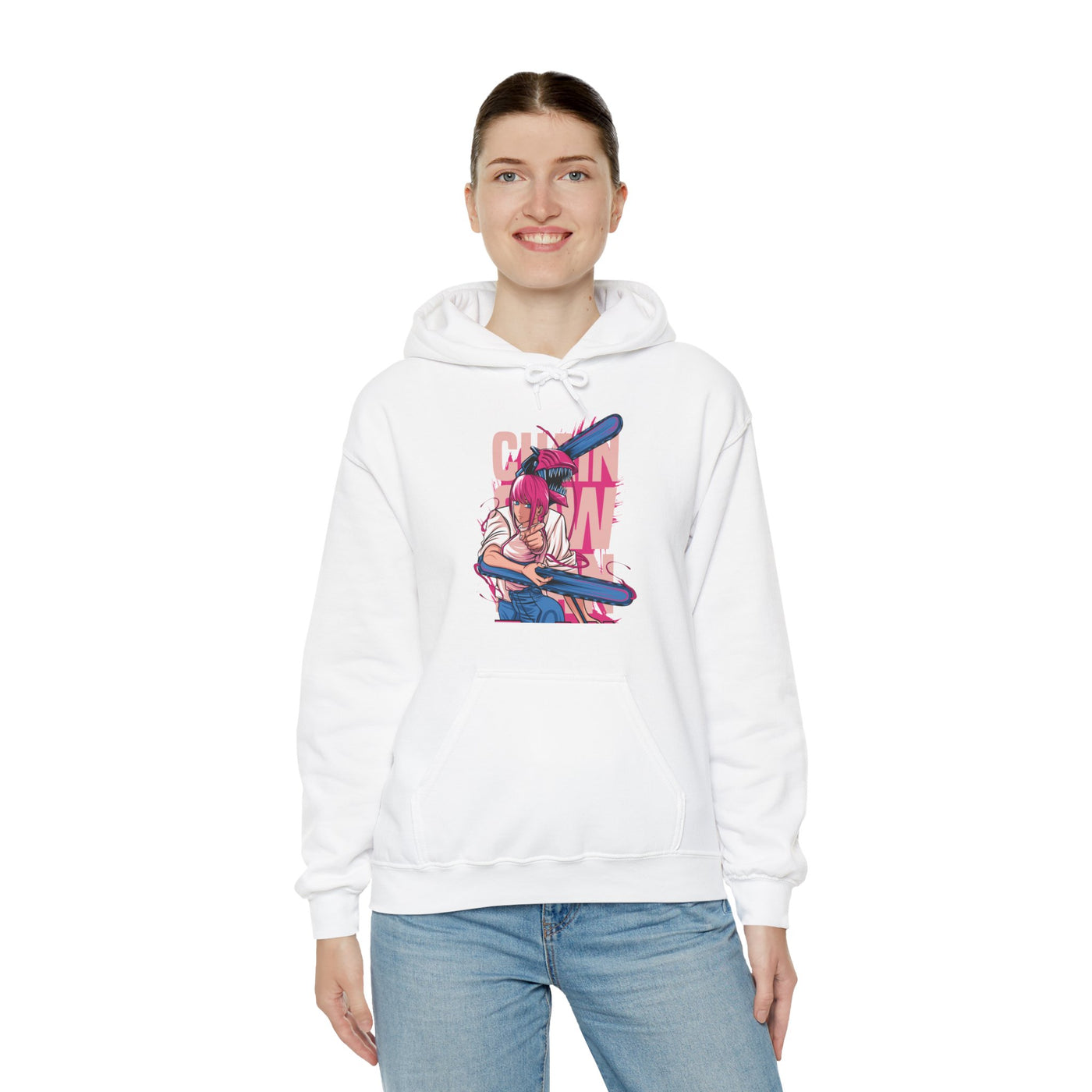 Chainsaw Pink -Hoodie