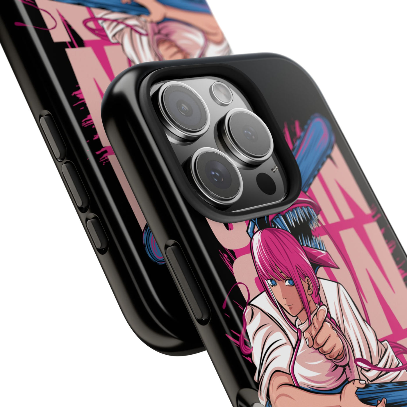 Chainsaw Pink-Phone Cases