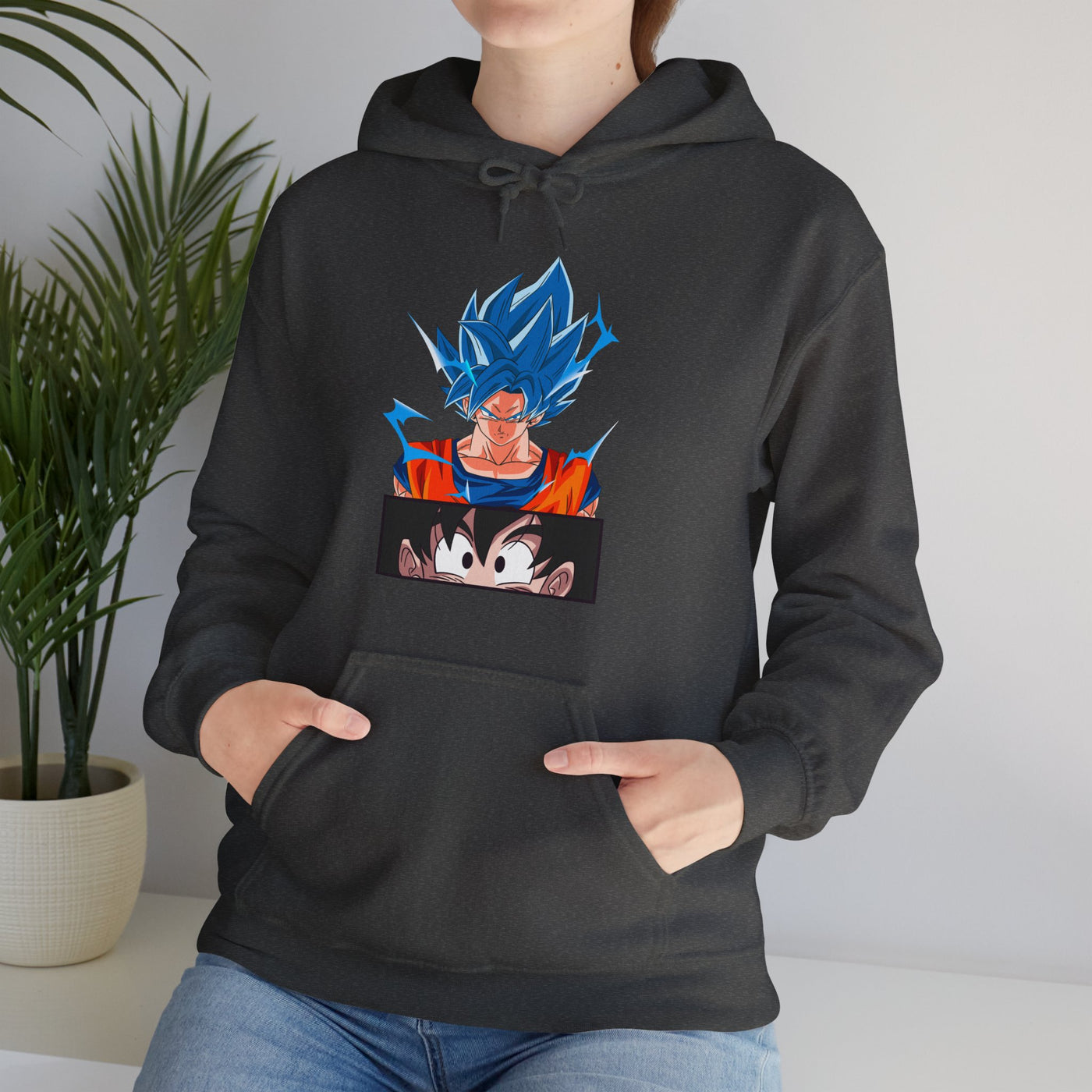 Goku Blue Saiyan-Hoodie