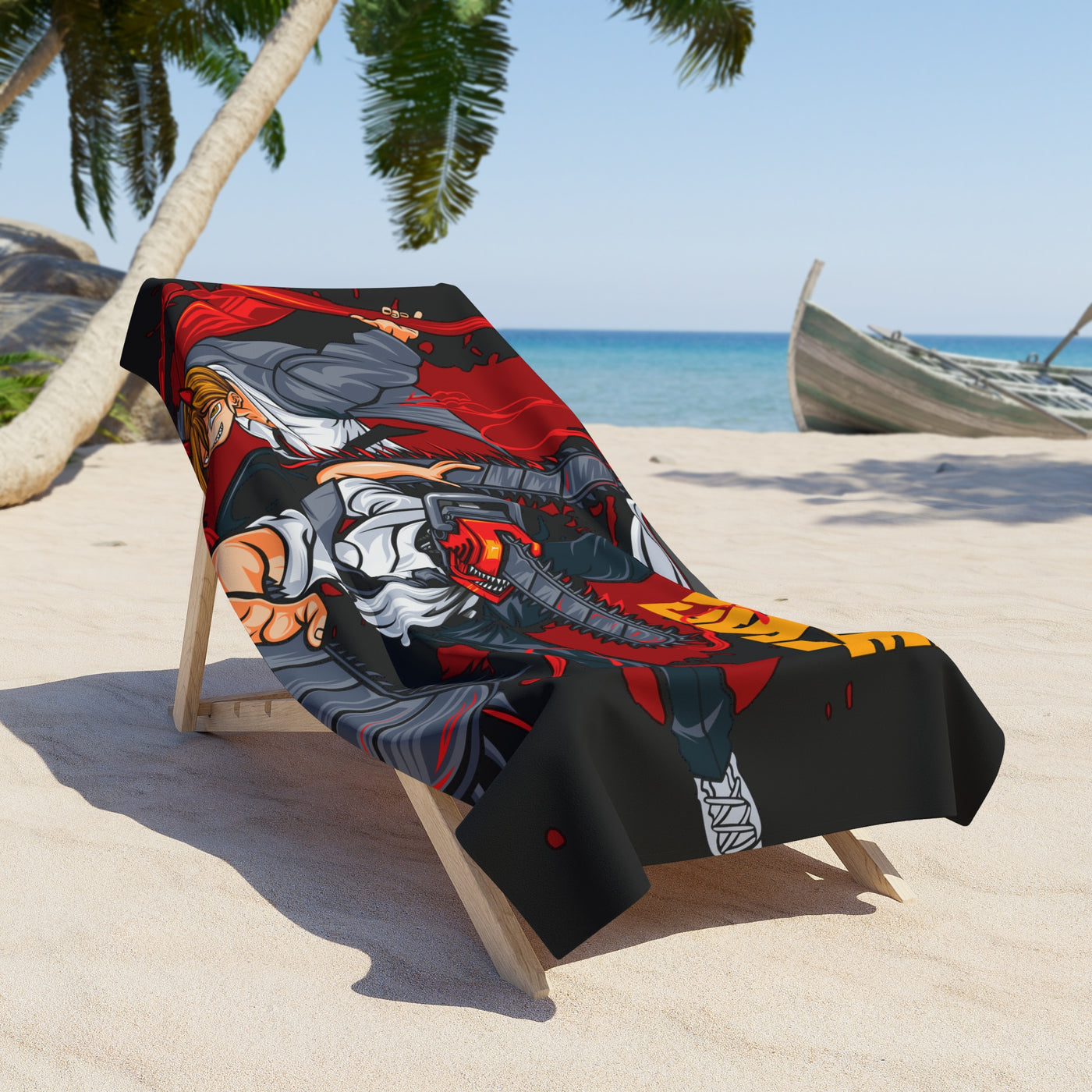 Chainsaw Man-Beach Towel