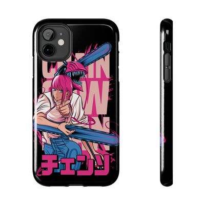 Chainsaw Pink-Phone Cases