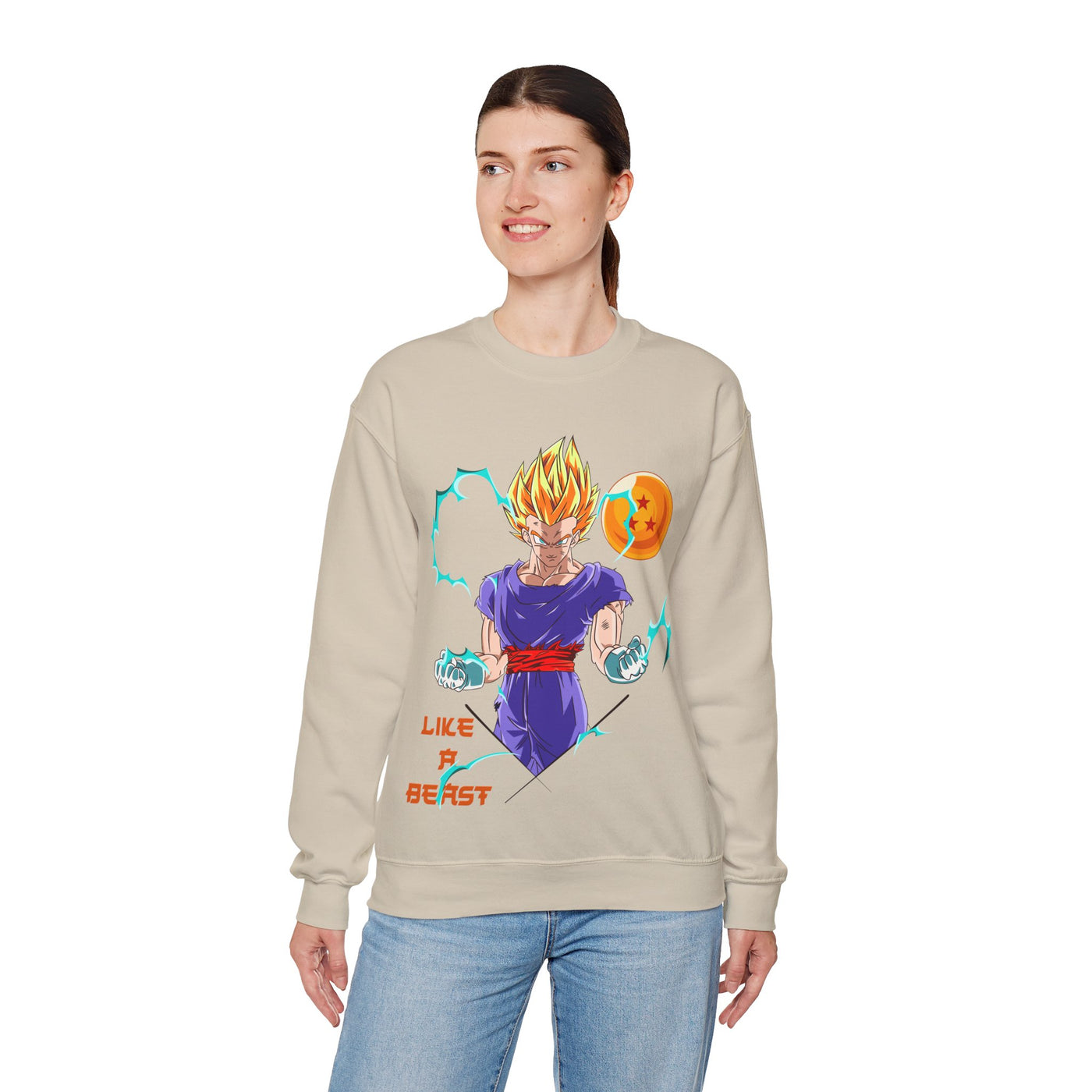 Gohan Saiyan-Sweatshirt