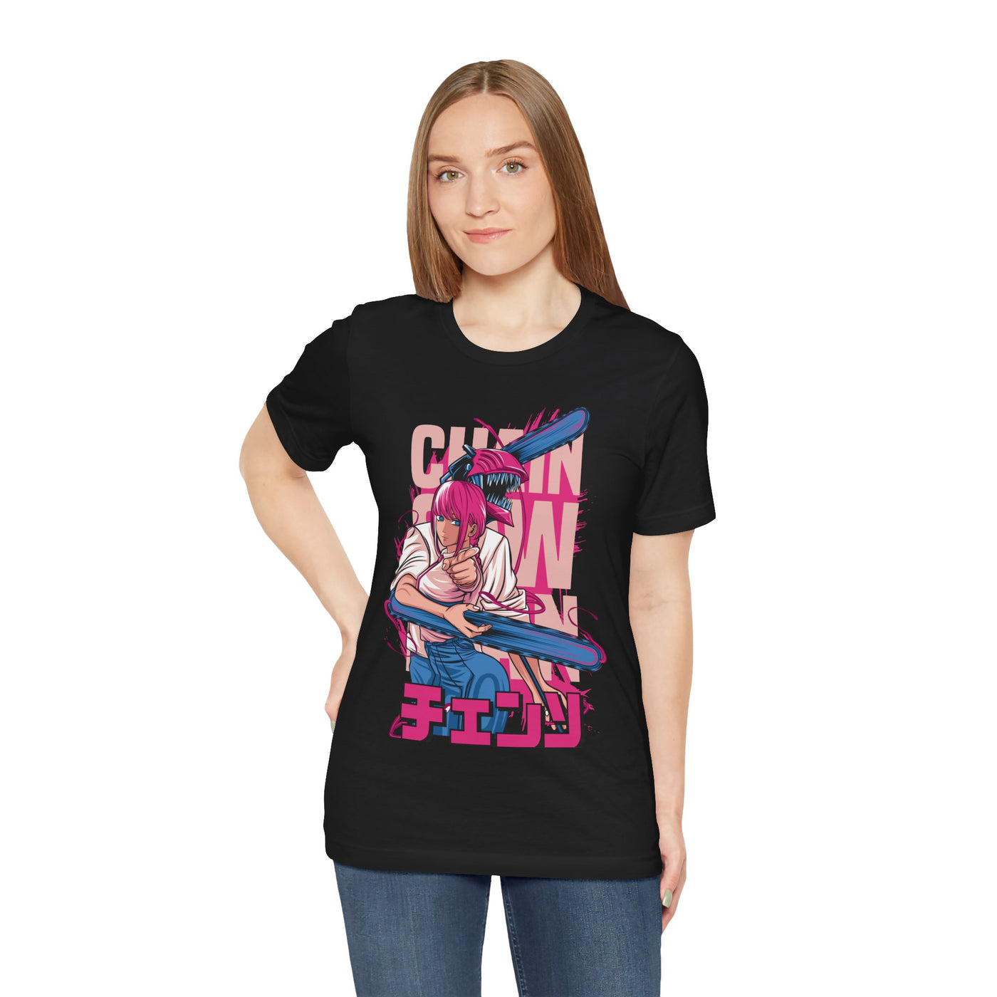 Chainsaw Pink -tshirt