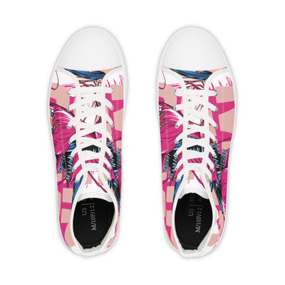 Chainsaw Pink -High Top