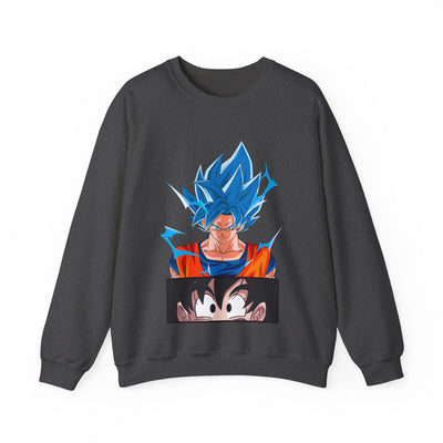 Goku Blue Saiyan-Sweatshirt