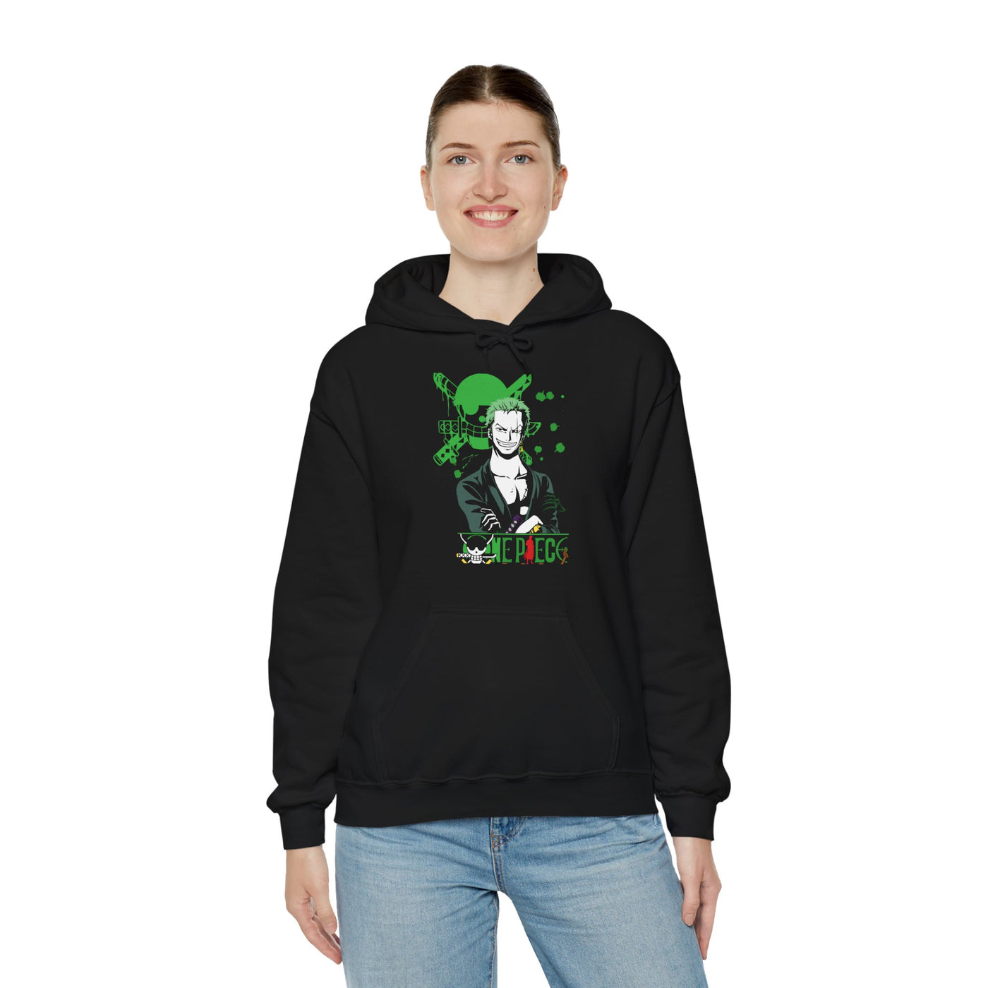 Zoro Green-Hoodie