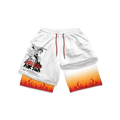 Demon Slayer Anime Gym Shorts