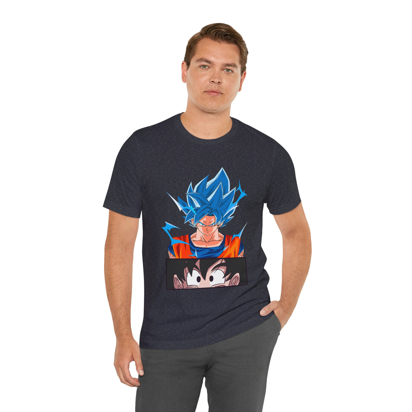 Goku Blue Saiyan-tshirt