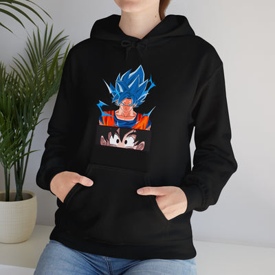 Goku Blue Saiyan-Hoodie