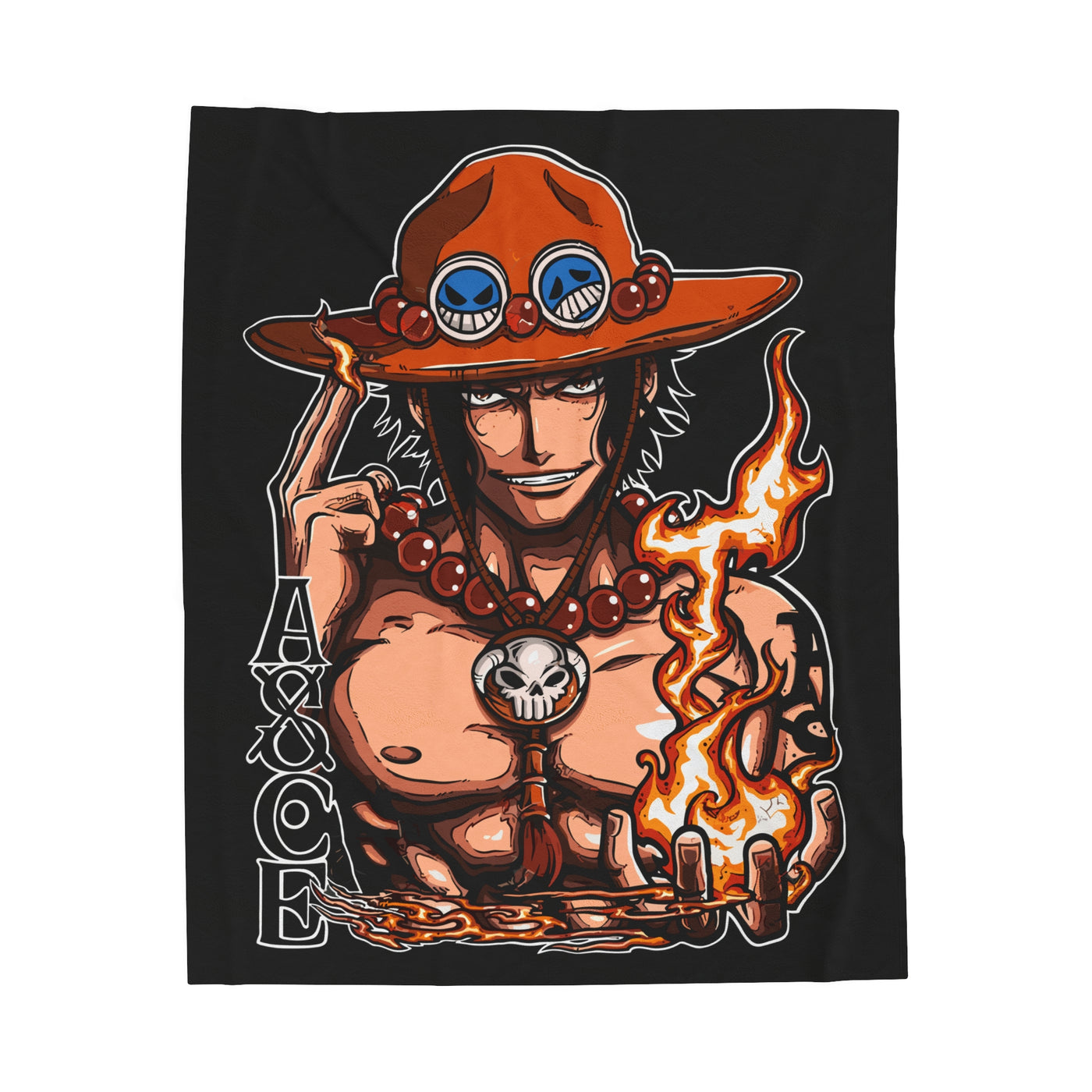 Portgas D Ace- Blanket