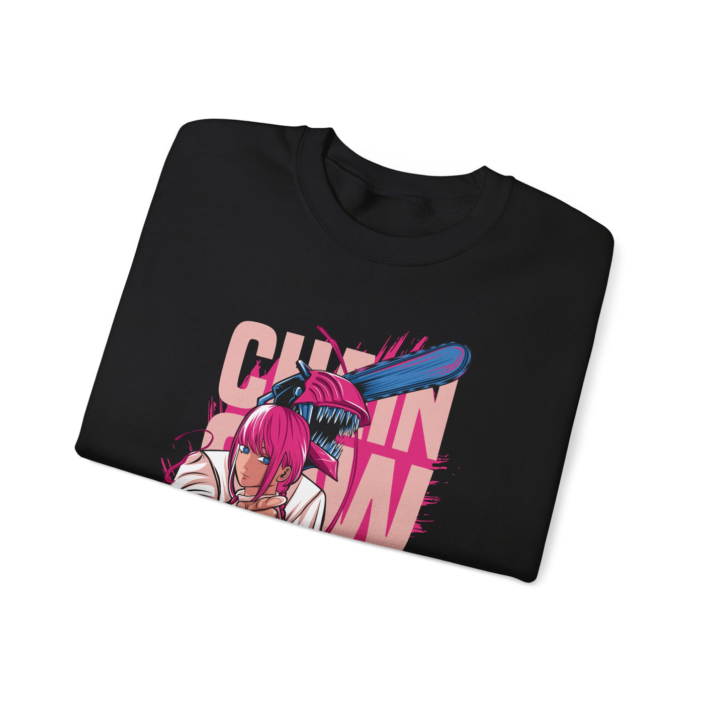 Chainsaw Pink -Sweatshirt