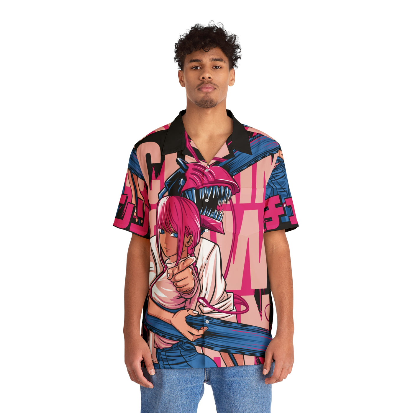 Chainsaw Pink -Hawaiian Shirt