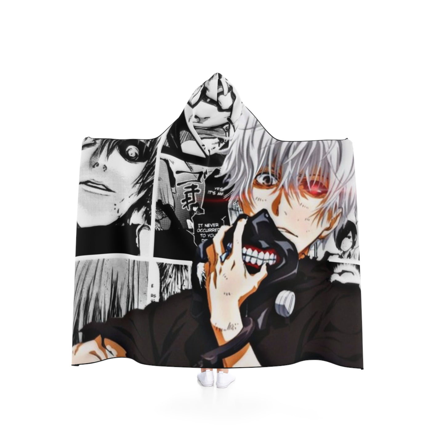 Ken Kaneki- Hooded Blanket