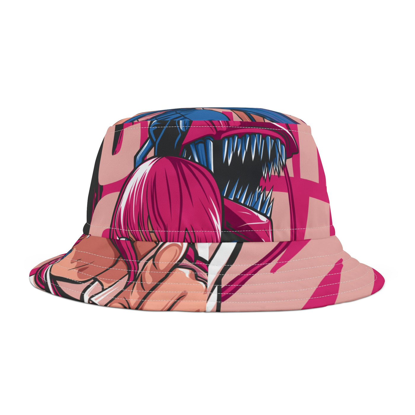 Chainsaw Pink- Bucket Hat