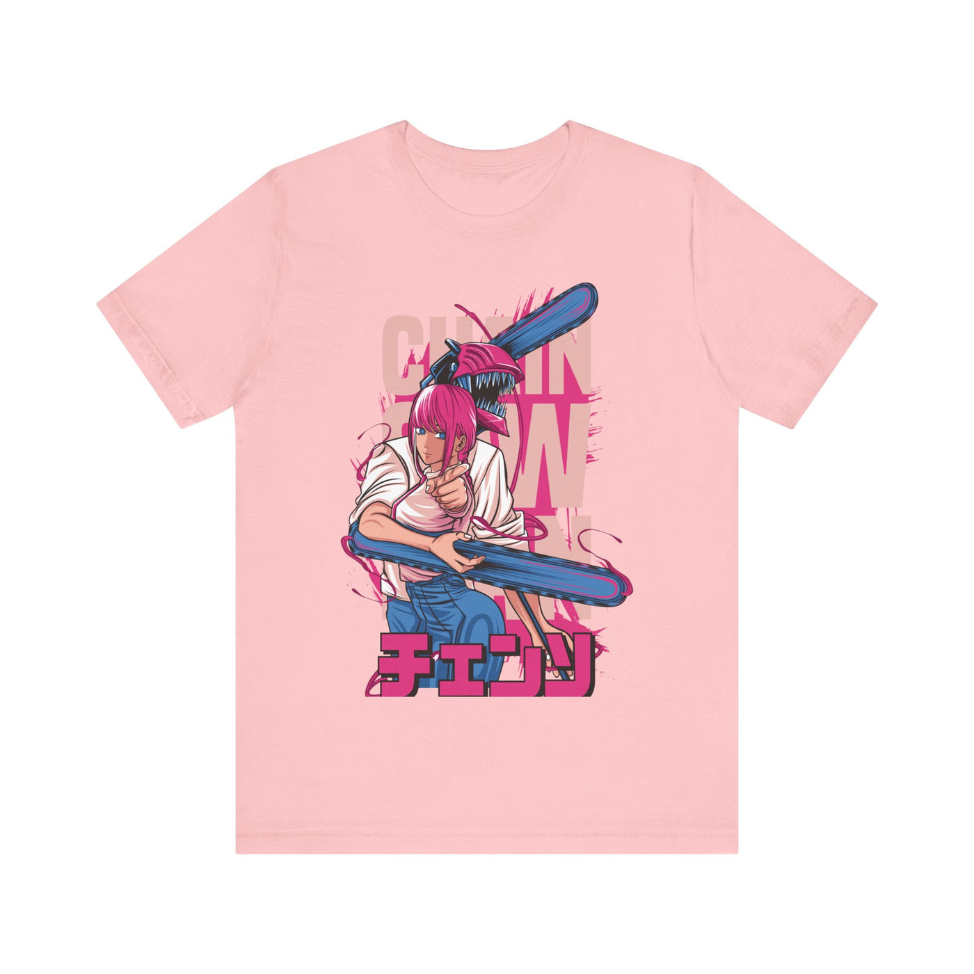 Chainsaw Pink -tshirt