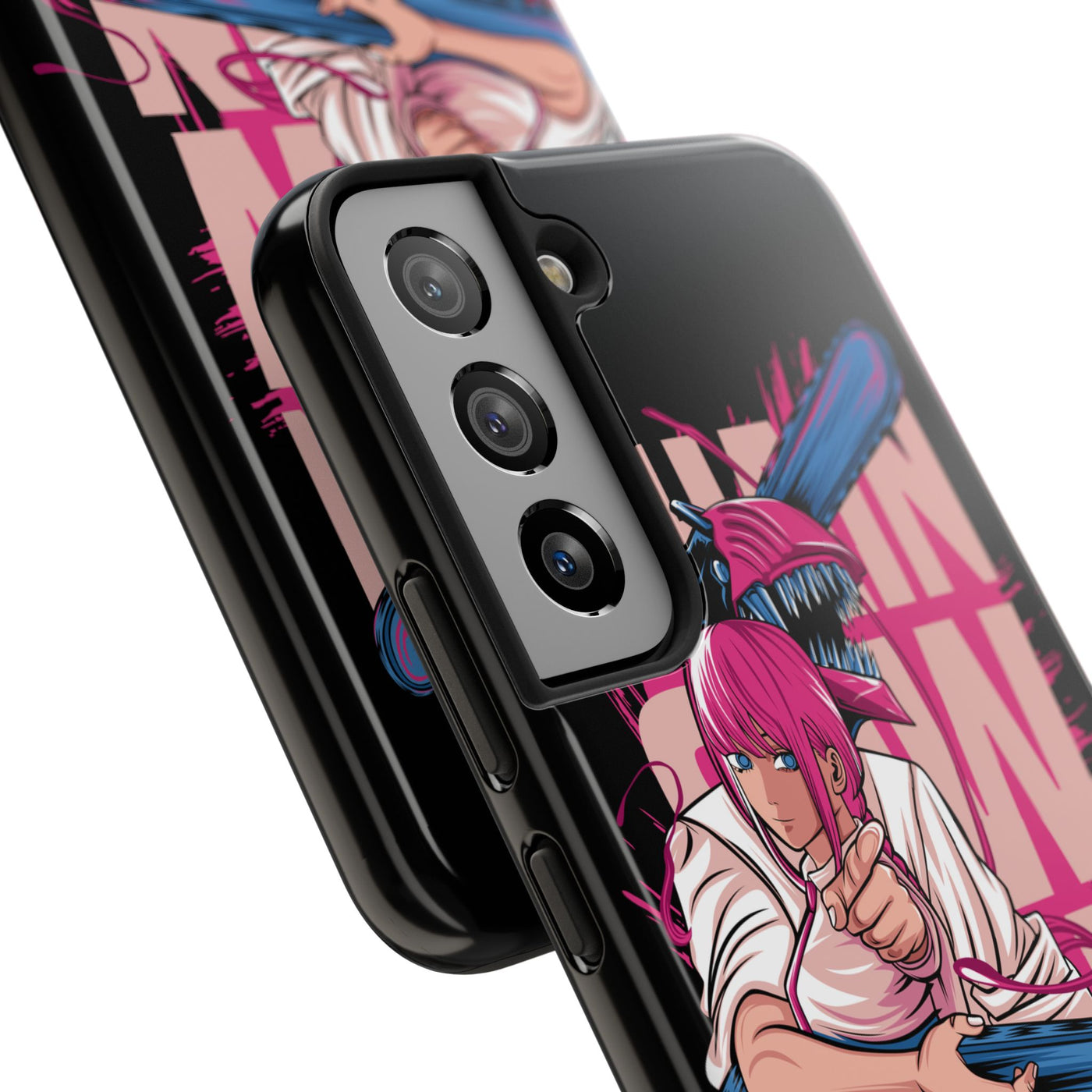 Chainsaw Pink-Phone Cases