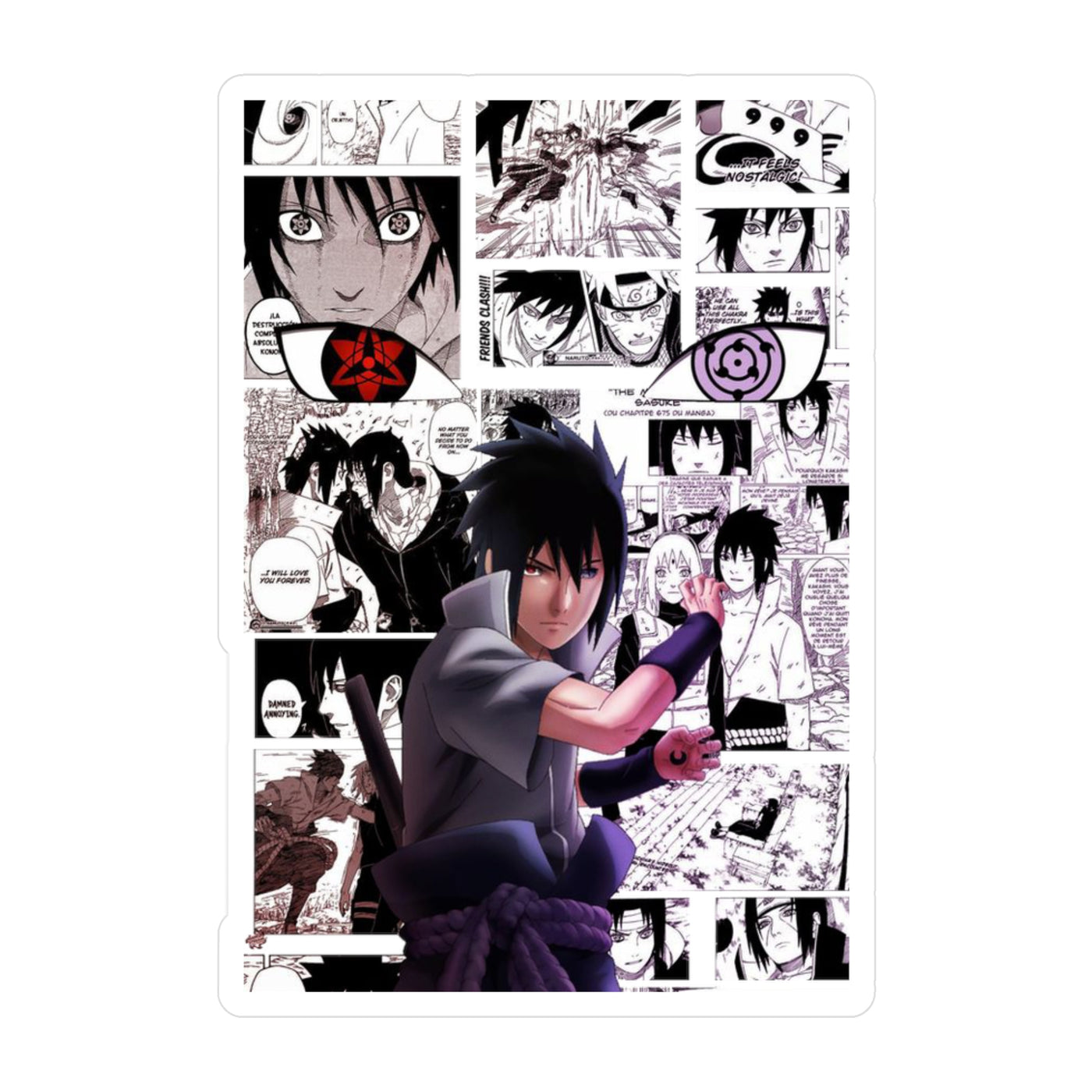 Sasuke Uchiha-Sticker