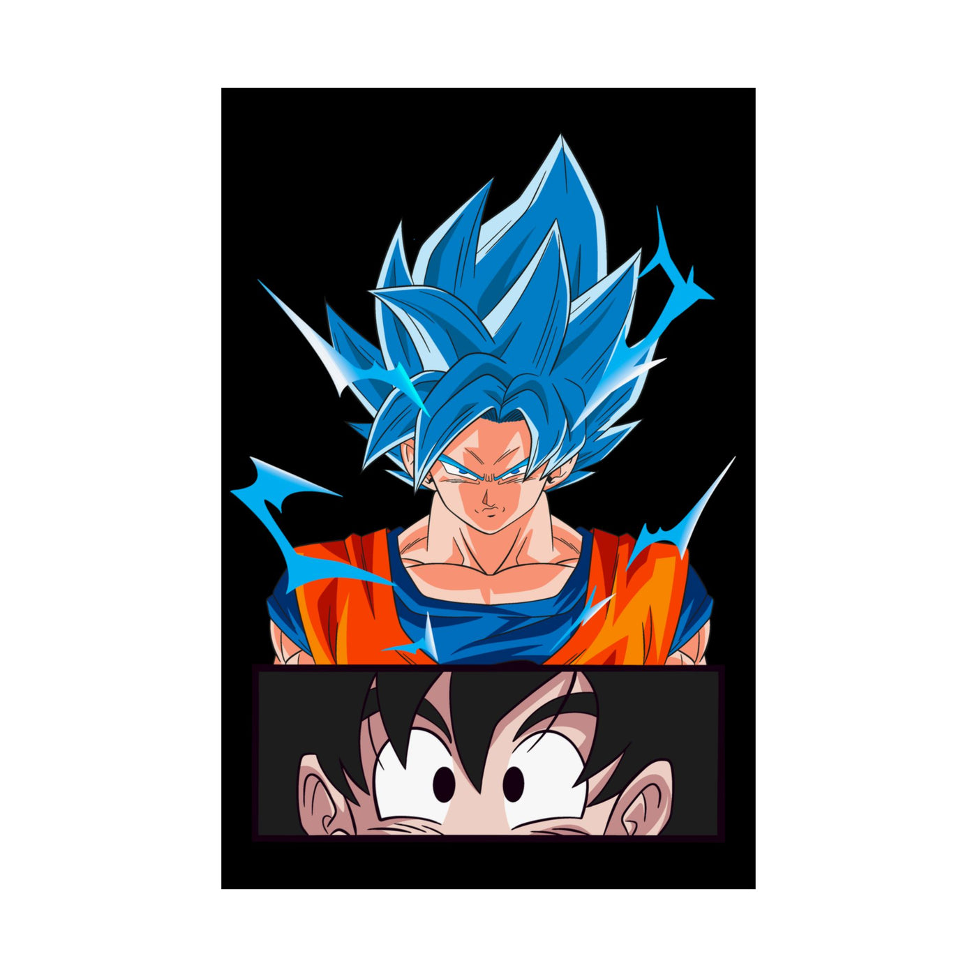 Goku Blue Saiyan-Poster