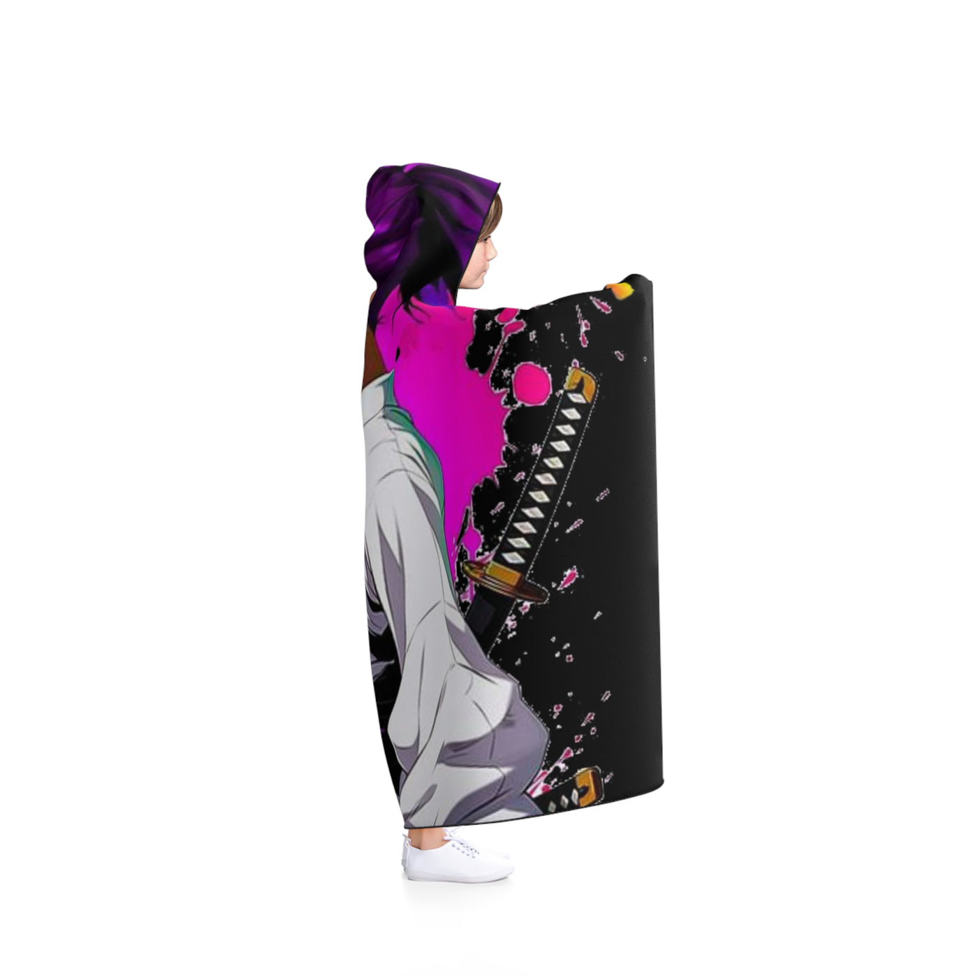 Yoruichi Shihouin- Hooded Blanket