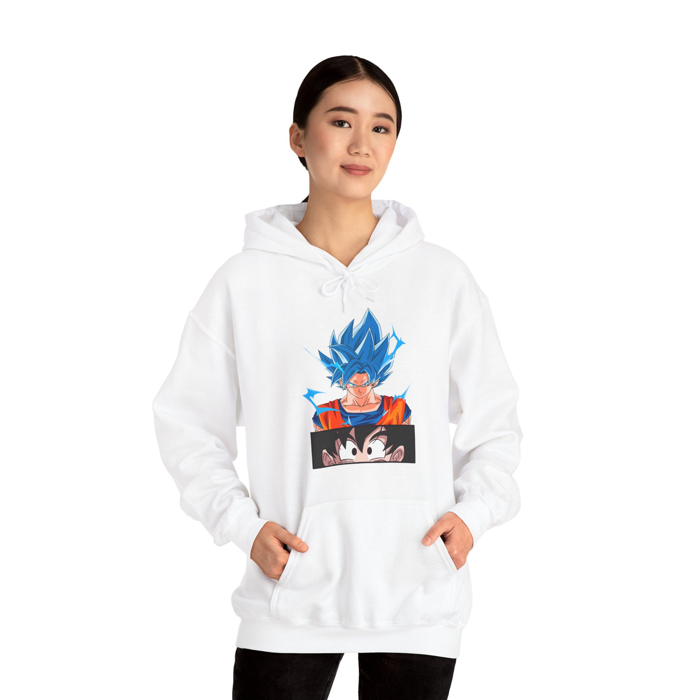 Goku Blue Saiyan-Hoodie