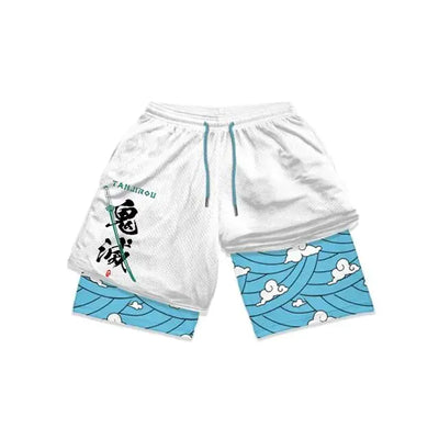 Demon Slayer Anime Gym Shorts