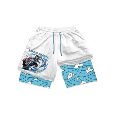 Demon Slayer Anime Gym Shorts