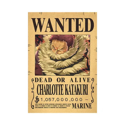 One Piece Wanted Posters