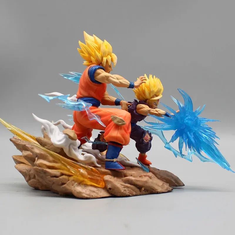 Dragon Ball Z Son Goku Gohan VS Cell Anime Figures