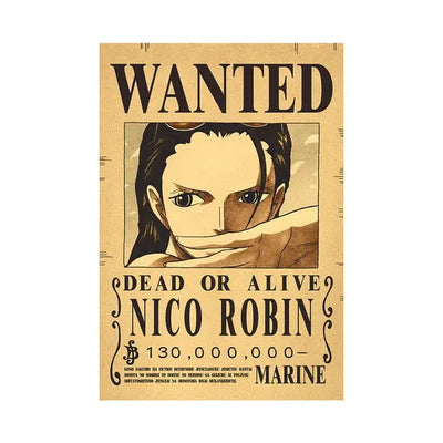 One Piece Wanted Posters