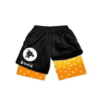 Demon Slayer Anime Gym Shorts