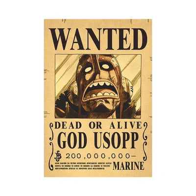 One Piece Wanted Posters