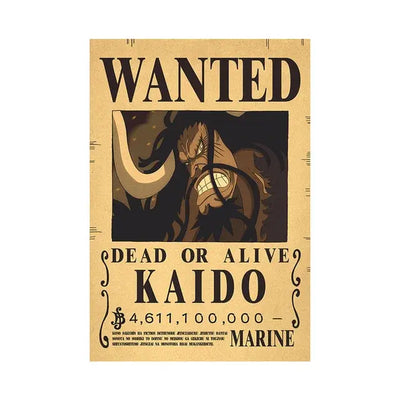 One Piece Wanted Posters