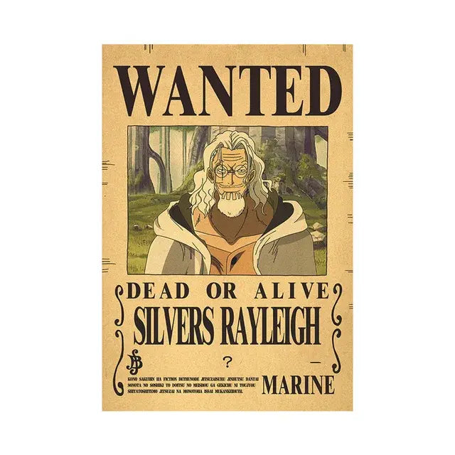 One Piece Wanted Posters