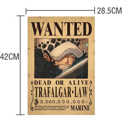 One Piece Wanted Posters