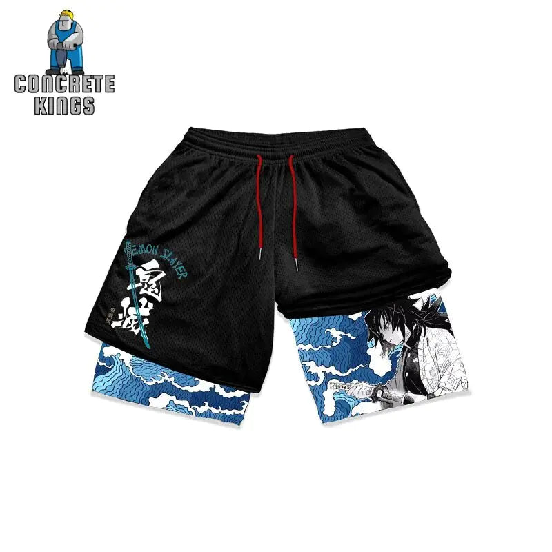 Demon Slayer Anime Gym Shorts