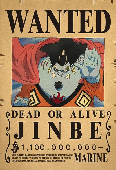 One Piece Wanted Posters