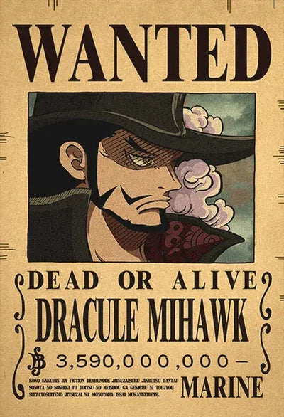 One Piece Wanted Posters