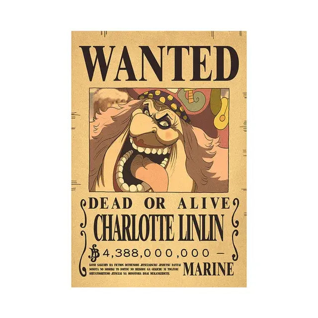 One Piece Wanted Posters