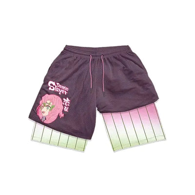 Demon Slayer Anime Gym Shorts