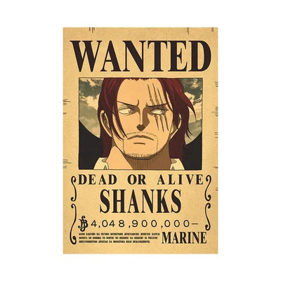 One Piece Wanted Posters